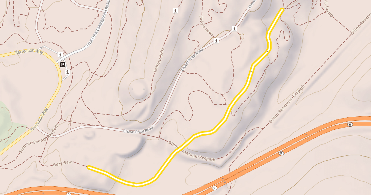 Map preview of Buzz Saw
