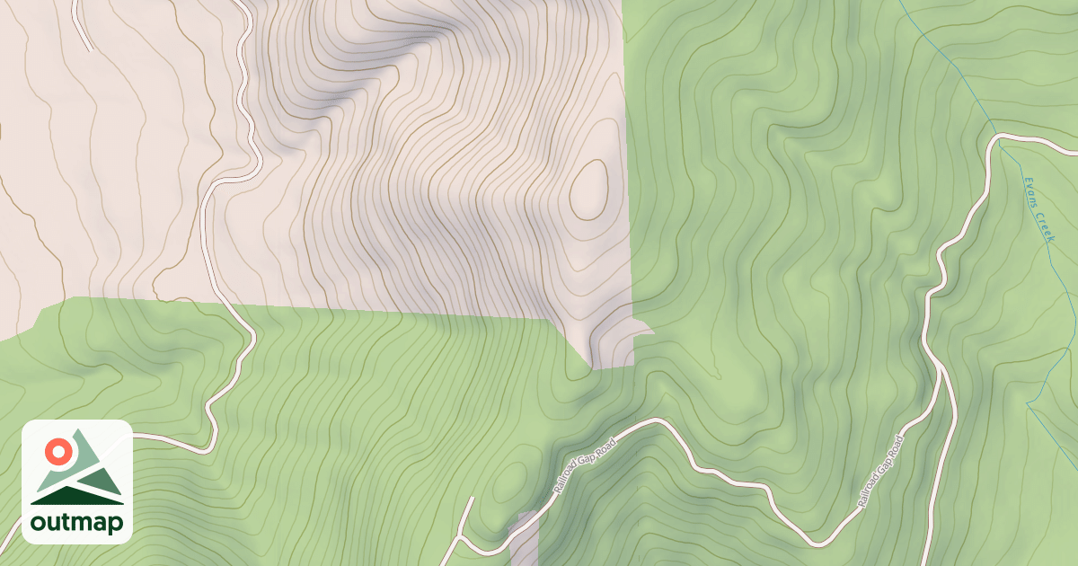 Map of - MAMMOTH T.S.