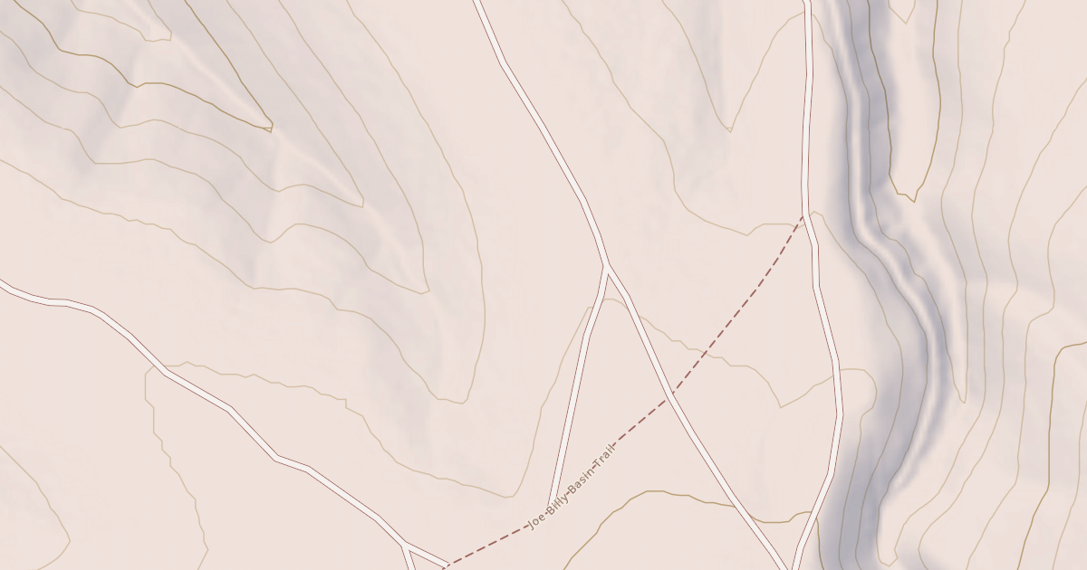Map preview of COLD CREEK