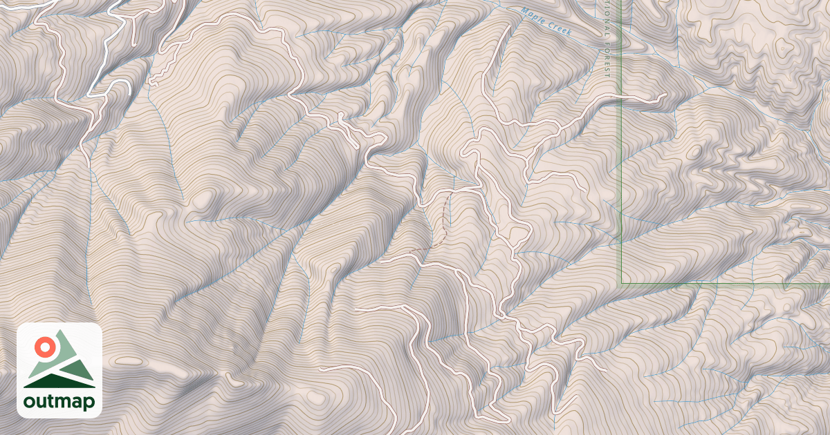 Map of COTTONWOOD CR