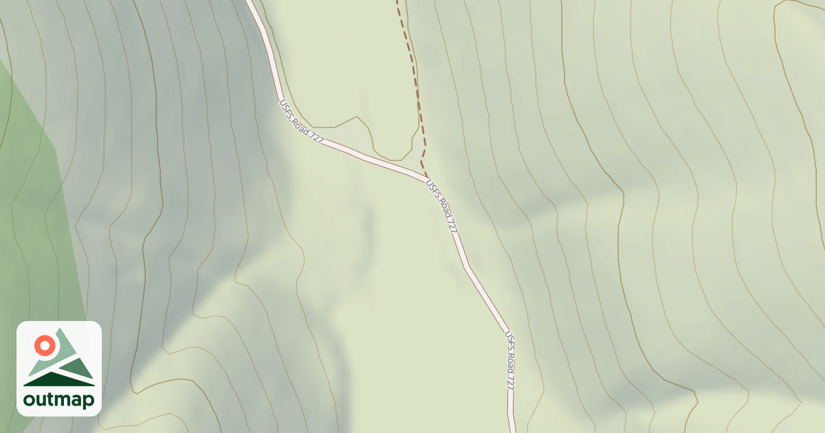 Map of (FDR) REIMEL CREEK