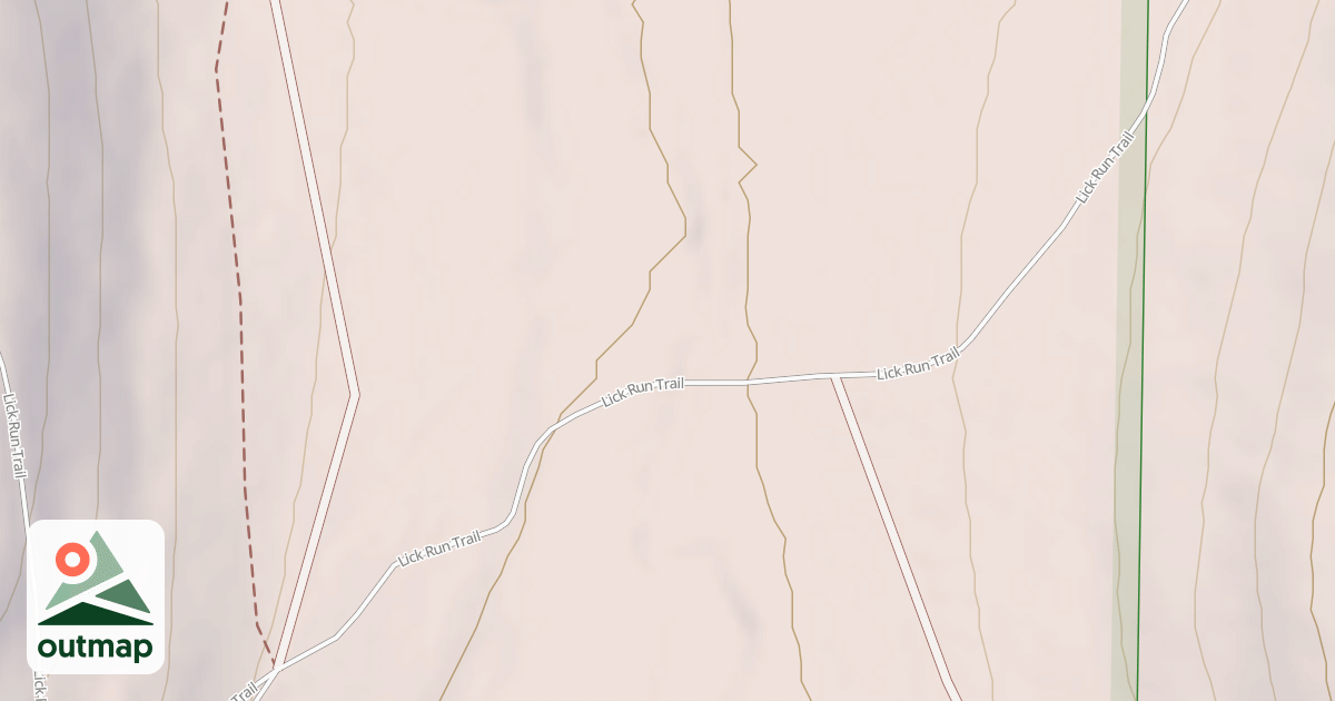 Map of Hyner Mountain Snowmobile Trails