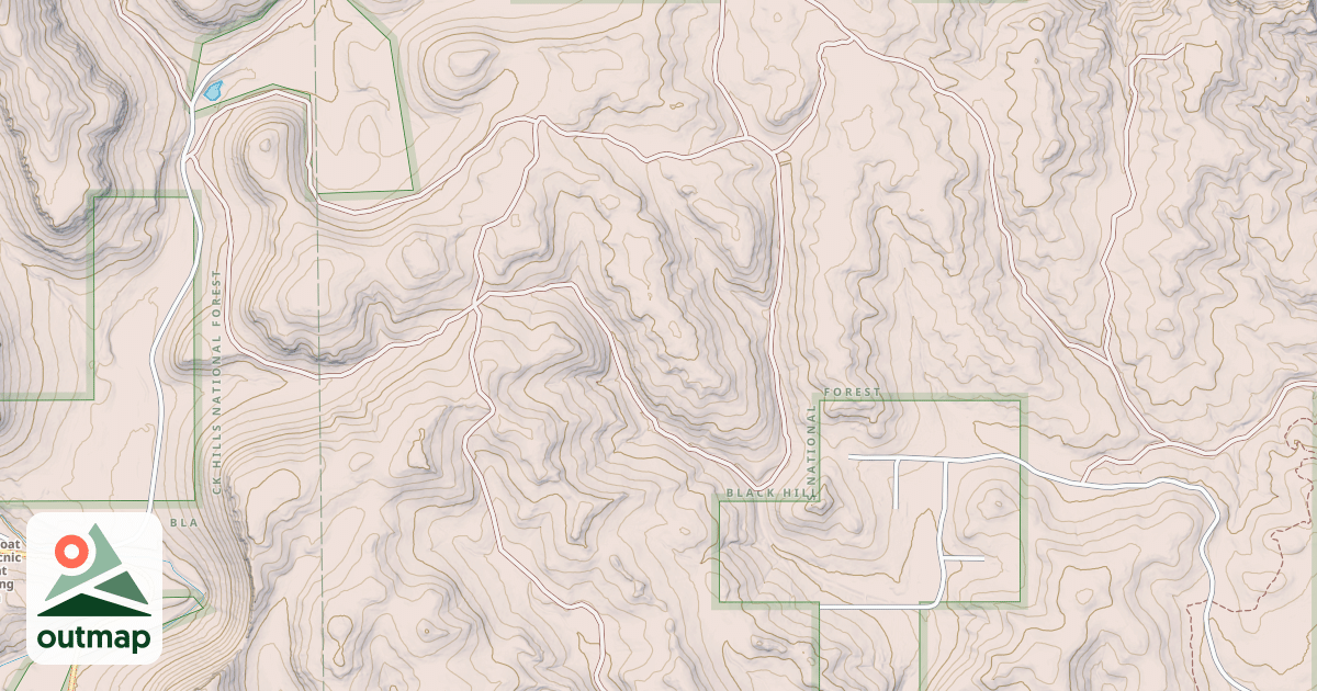 Map of USFS Motor Vehicle Use Map Trails 8499