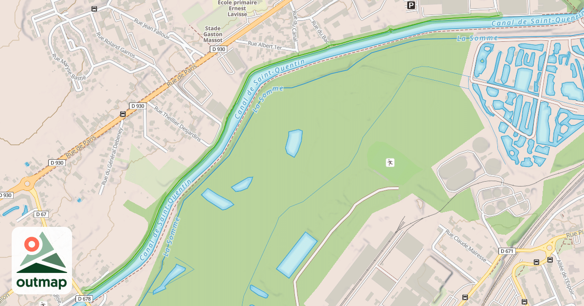 Map of Berges