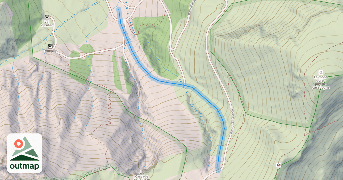 Map of Gauthier de Tessière