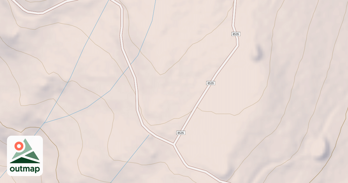 Map of BONERIDGE T2