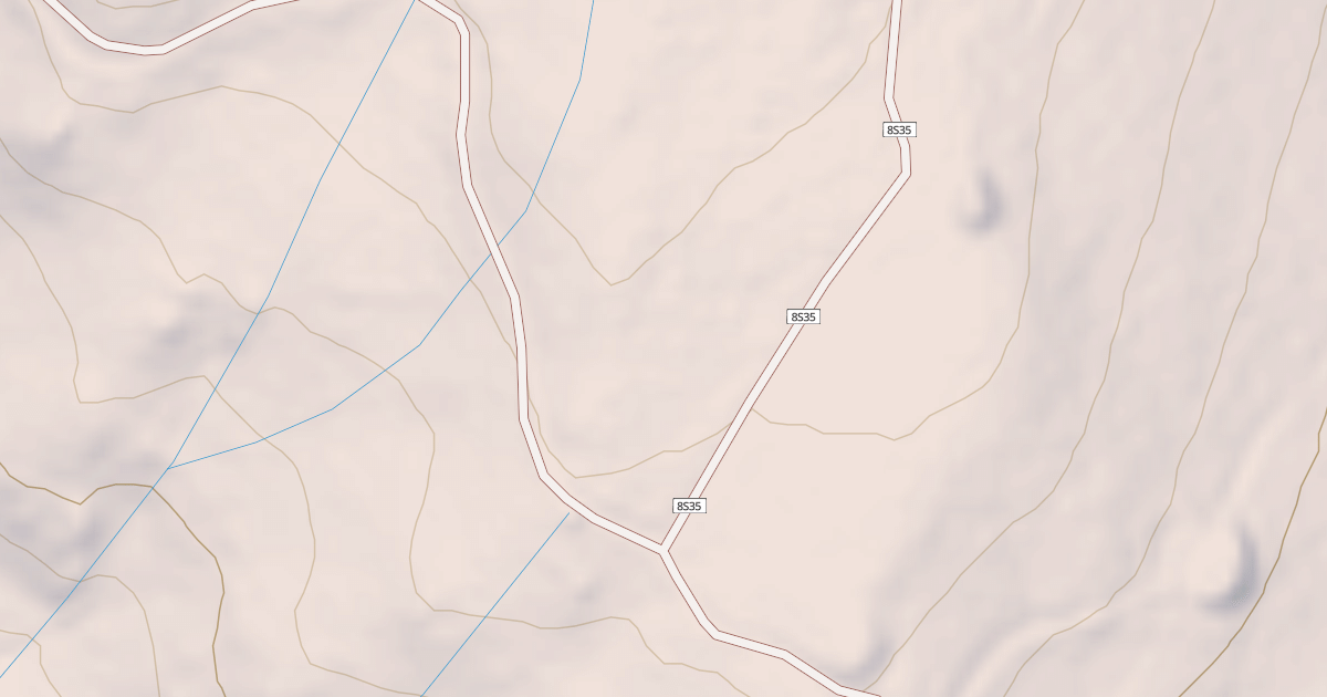 Map preview of BONERIDGE T2
