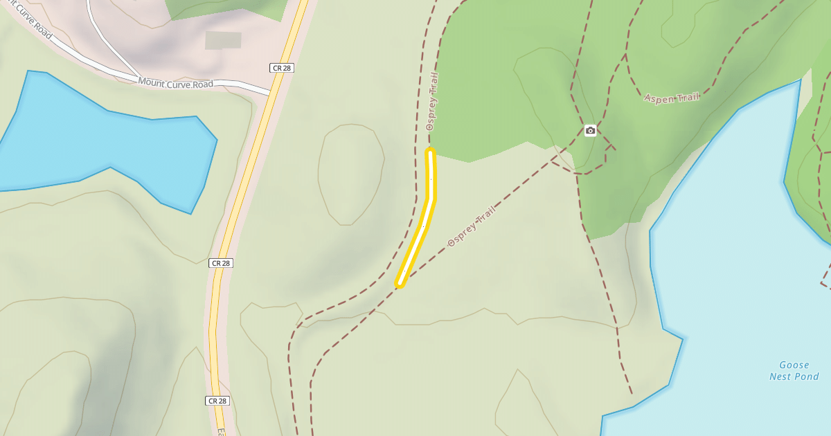 Map preview of Osprey Trail