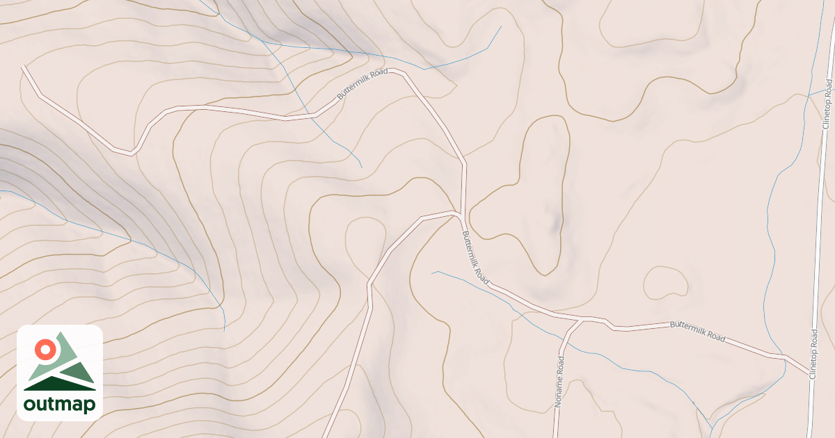 Map of BUTTERMILK