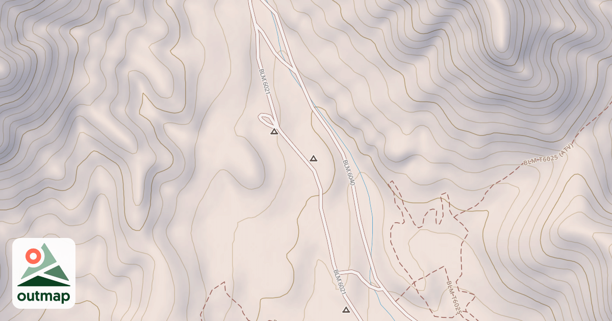 Map of BLM National GTLF Public Motorized Roads 9ea637d3-89c1-48b6-8124-dfc0896850ba