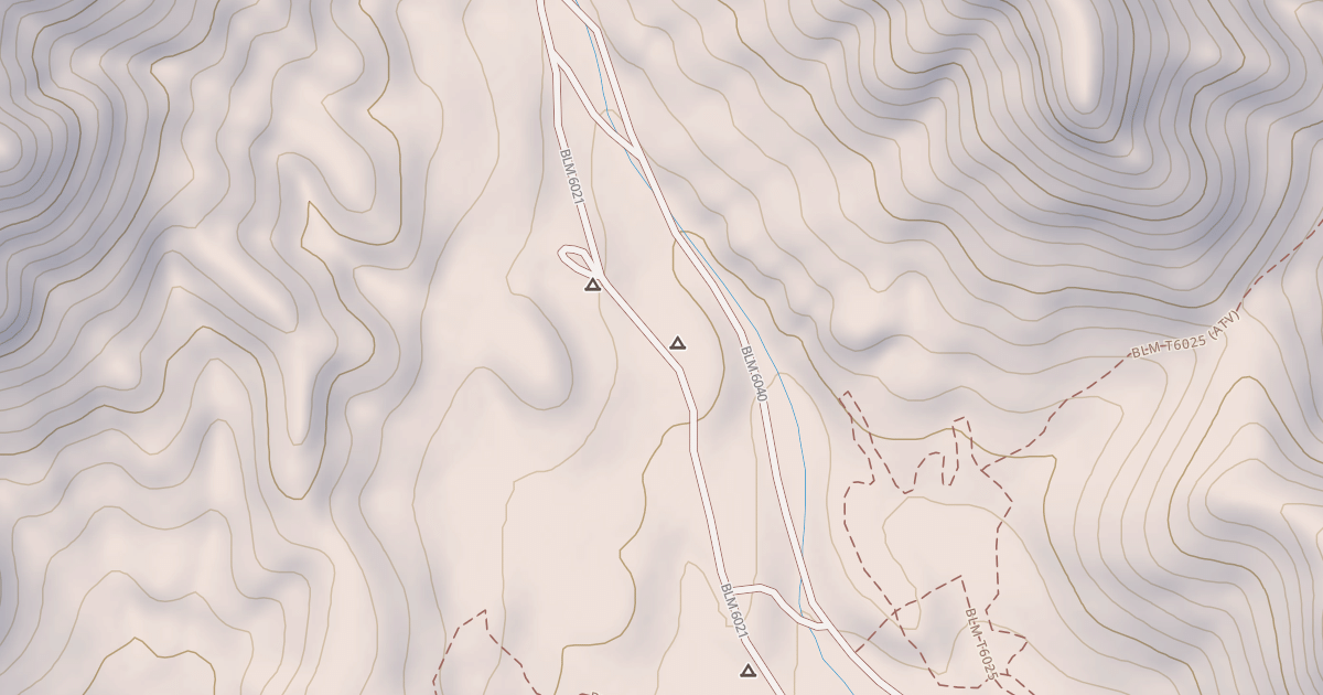 Map preview of BLM National GTLF Public Motorized Roads 9ea637d3-89c1-48b6-8124-dfc0896850ba