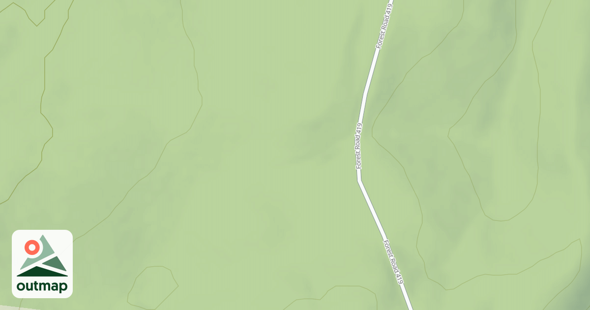 Map of FR 419G
