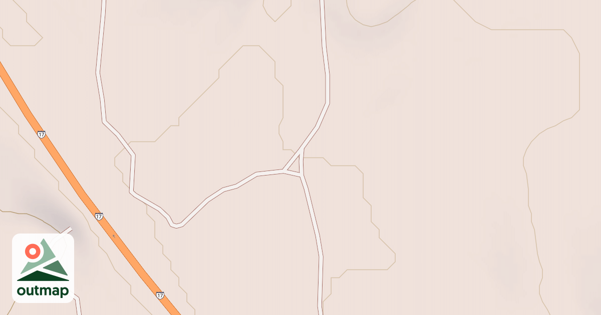 Map of BLM National GTLF Public Motorized Roads 19f2696a-a753-4019-b17a-1c8d25b29ffa