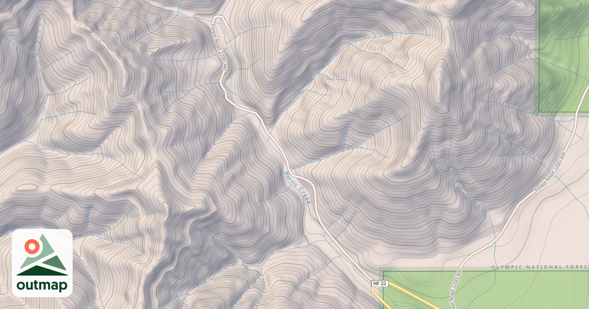 Map of USFS National Forest System Roads {0E864C2B-F2D9-42C6-9183-12F841E4E0A7}