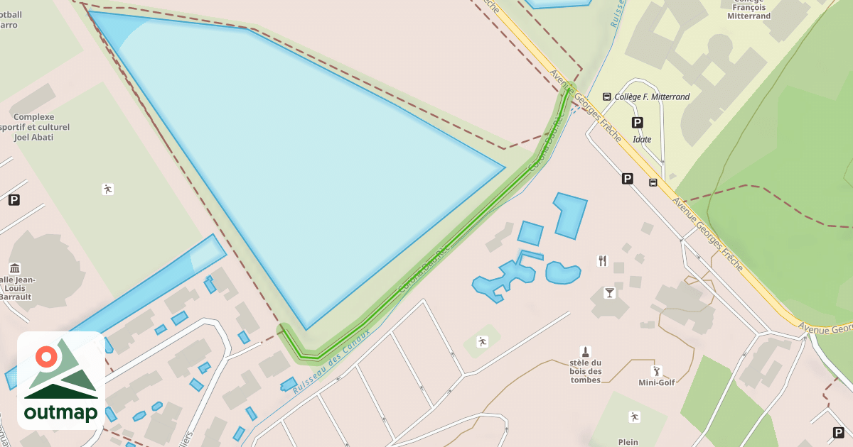 Map of Corona Dau Rèc