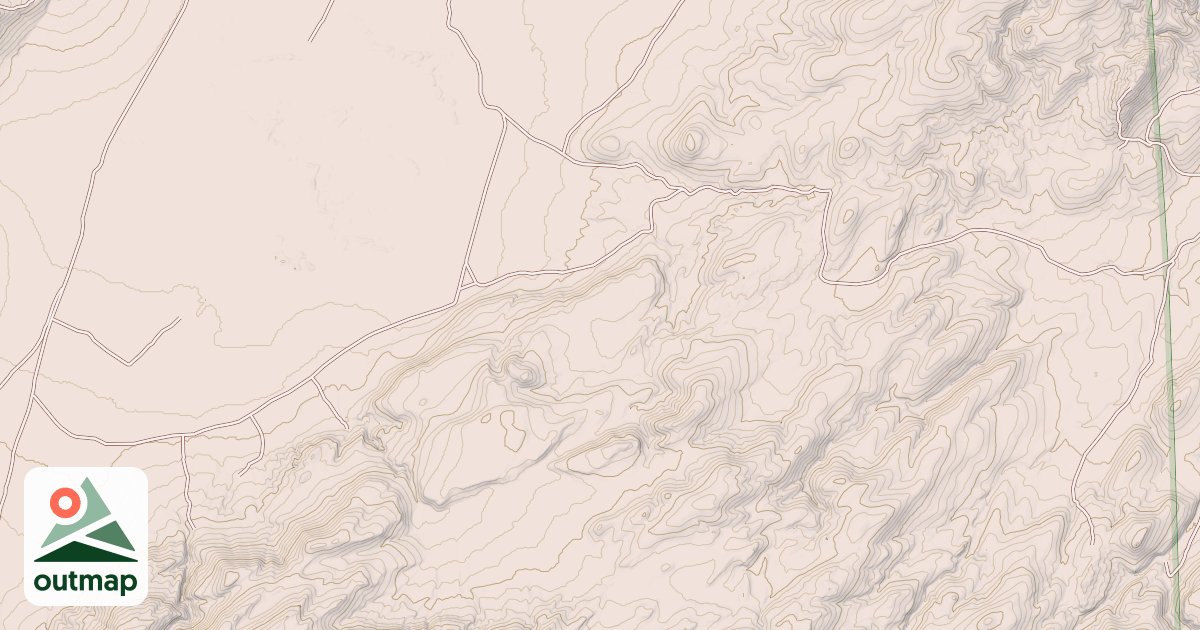 Map of JACK SPRING CANYON