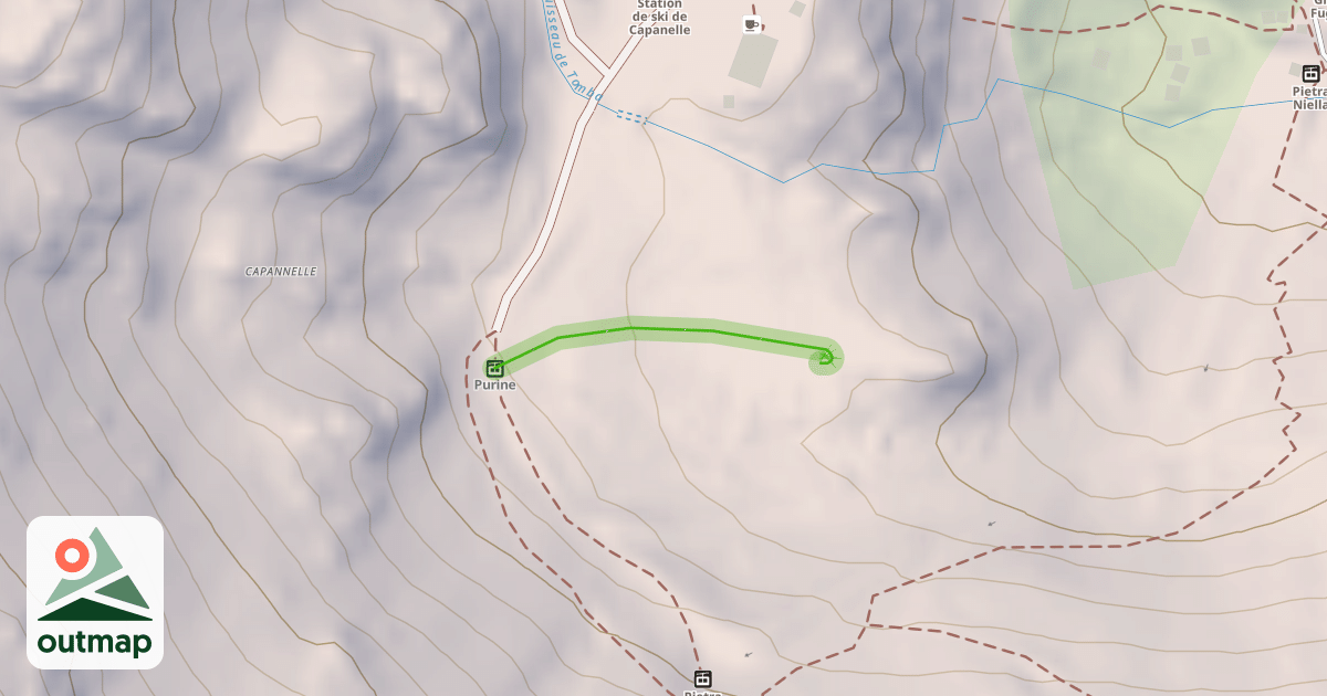 Map of La Purine