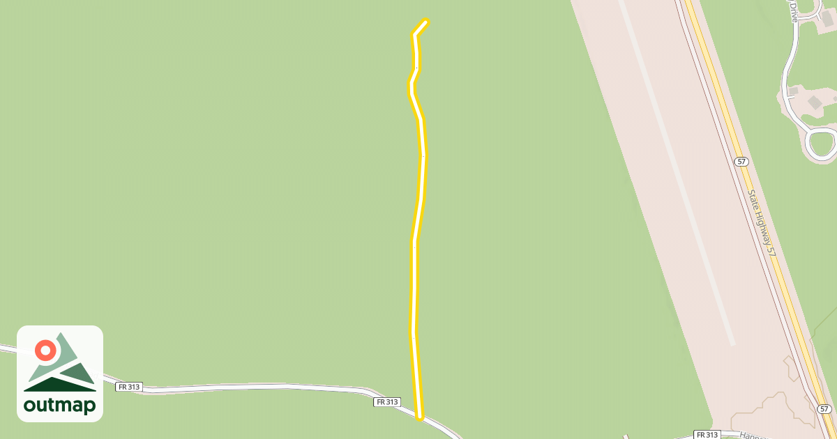 Map of Bead Lilly Spur