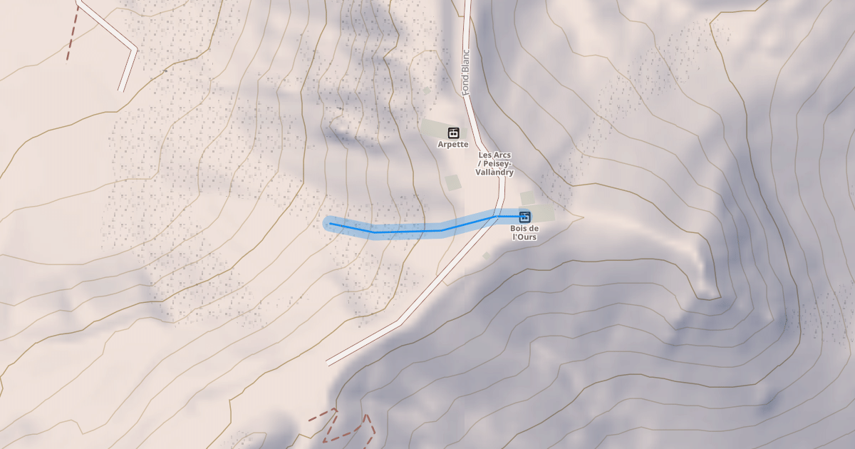 Map preview of Clair Blanc