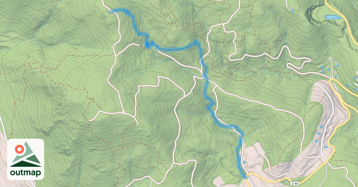 Map of L'Avelan