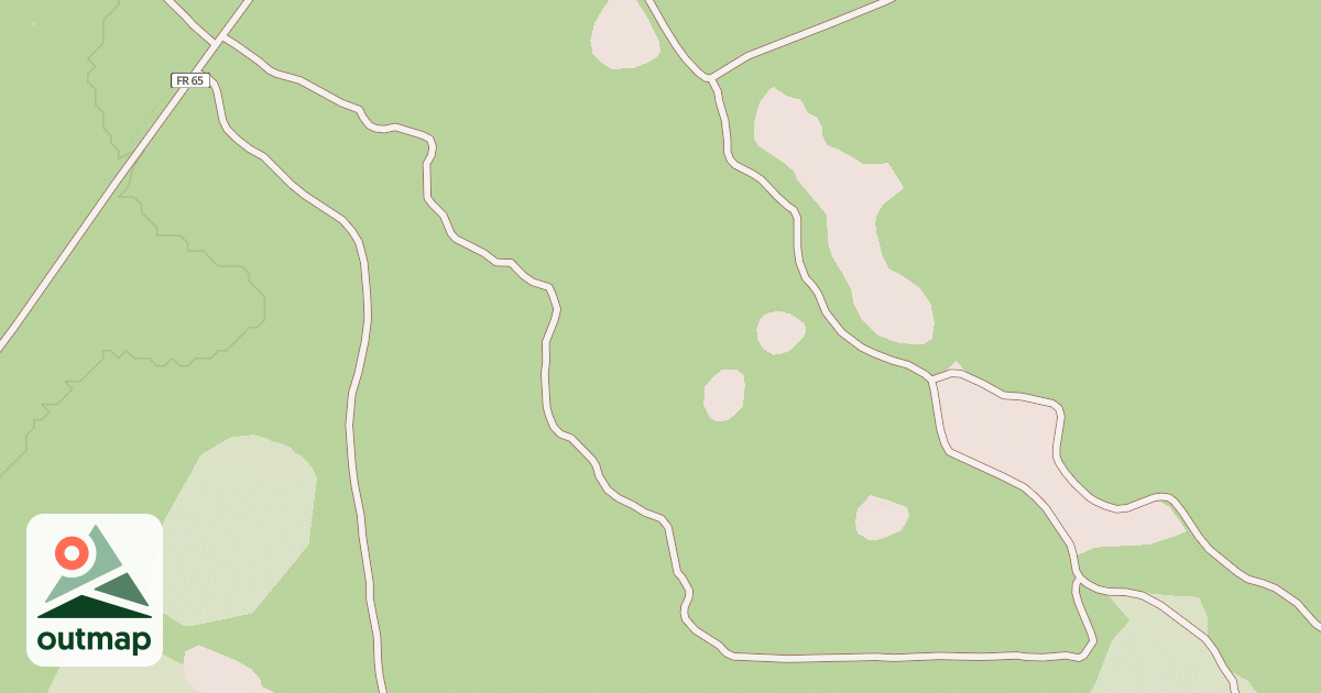 Map of USFS National Forest System Roads {8A47F54D-2BDF-4E4E-9521-23387A3EB931}