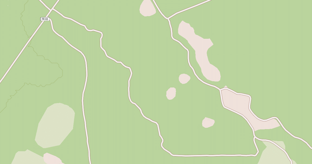 Map preview of USFS National Forest System Roads {8A47F54D-2BDF-4E4E-9521-23387A3EB931}