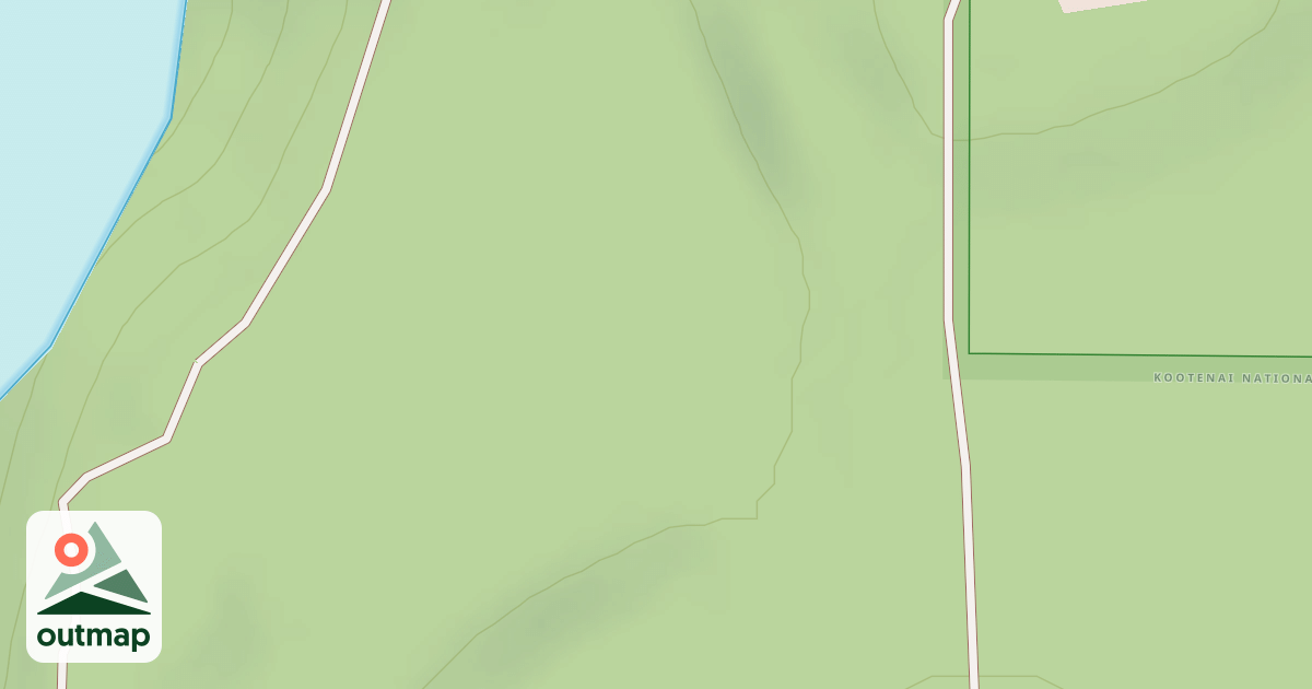 Map of Douglas Hill Ohv North Spur B