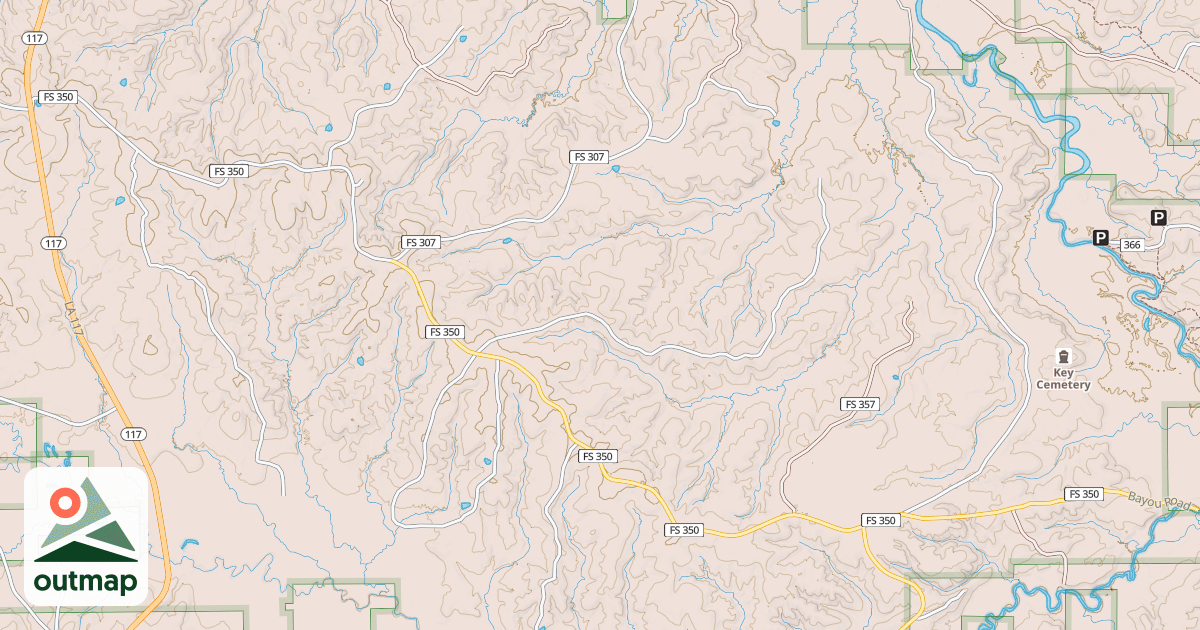 Map of BAYOU