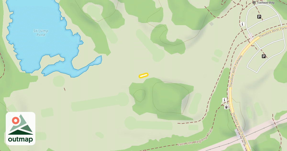 Map of Green Meadow Loop
