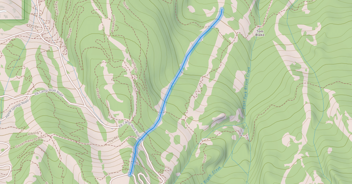Map preview of Cascade (Upper)