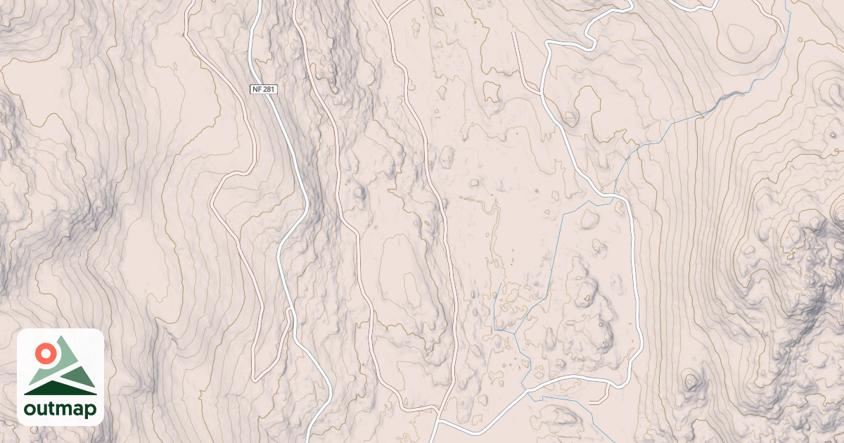 Map of FISHER CREEK BOTTOM