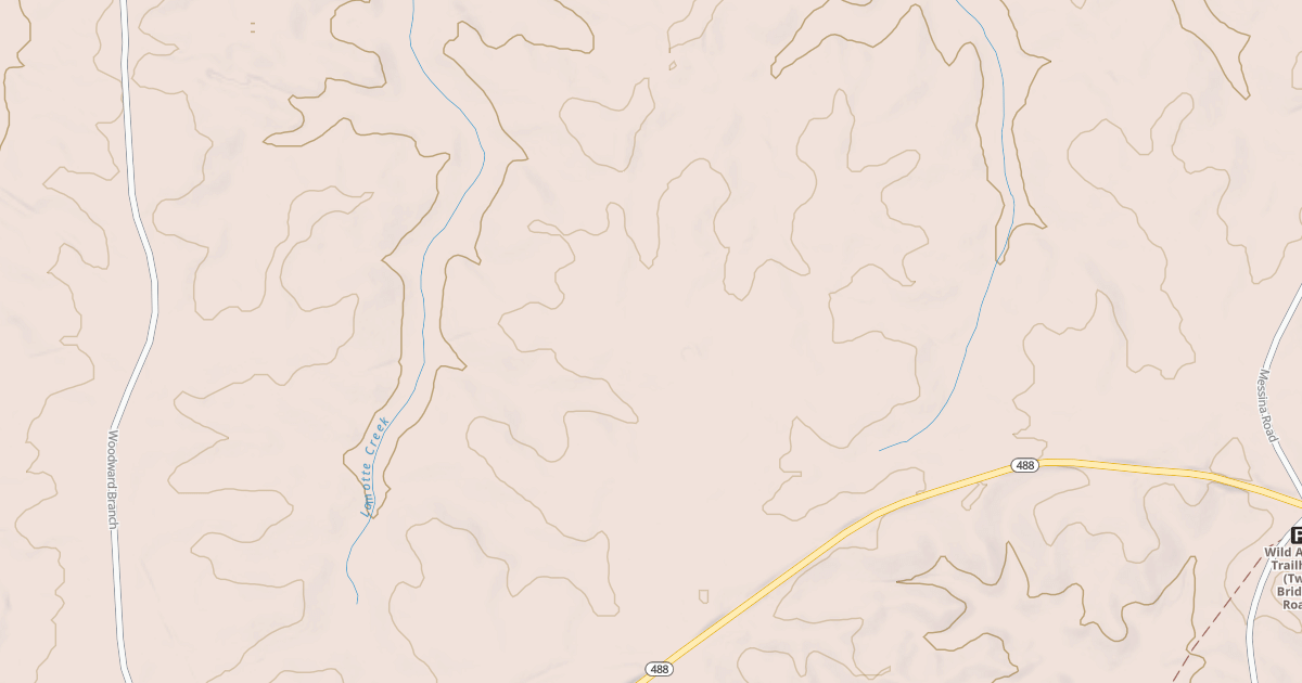 Map preview of LAMOTTE CREEK