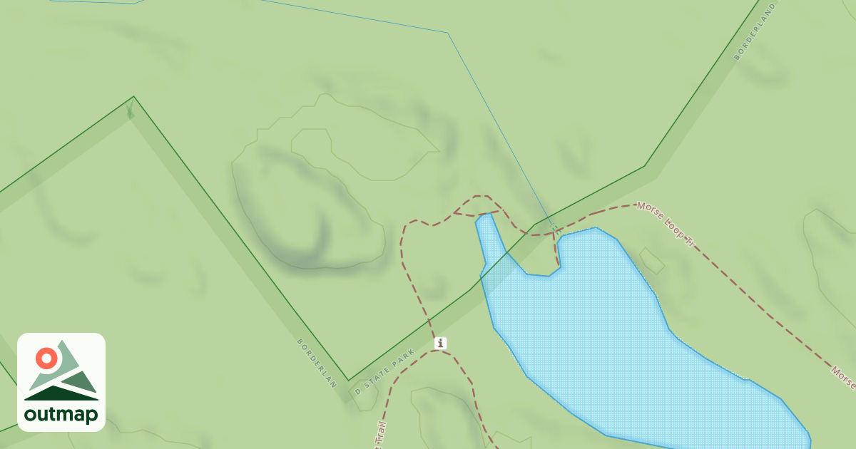Map of Morse Loop Trail