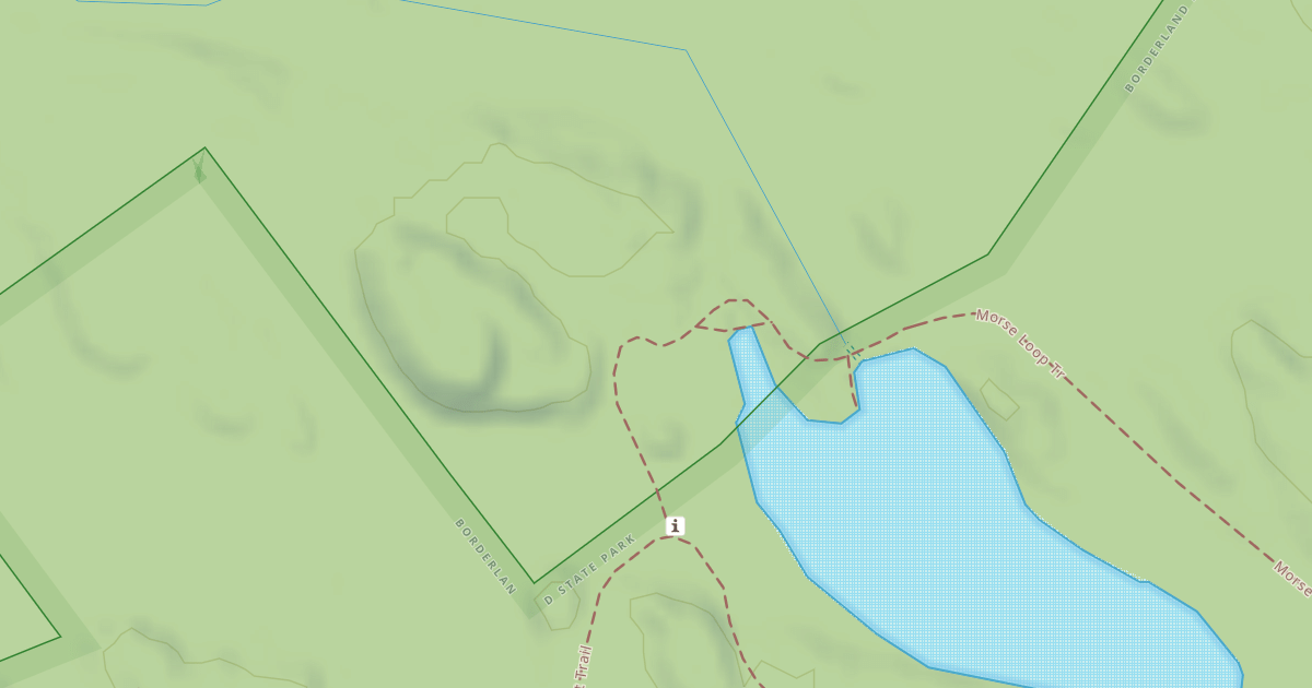 Map preview of Morse Loop Trail