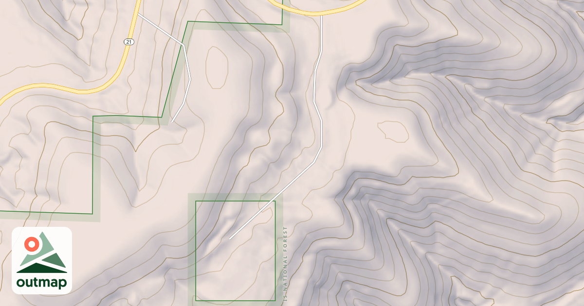 Map of USFS Motor Vehicle Use Map Roads {AB4C80F2-9090-4259-AF67-1CF29101BEF3}
