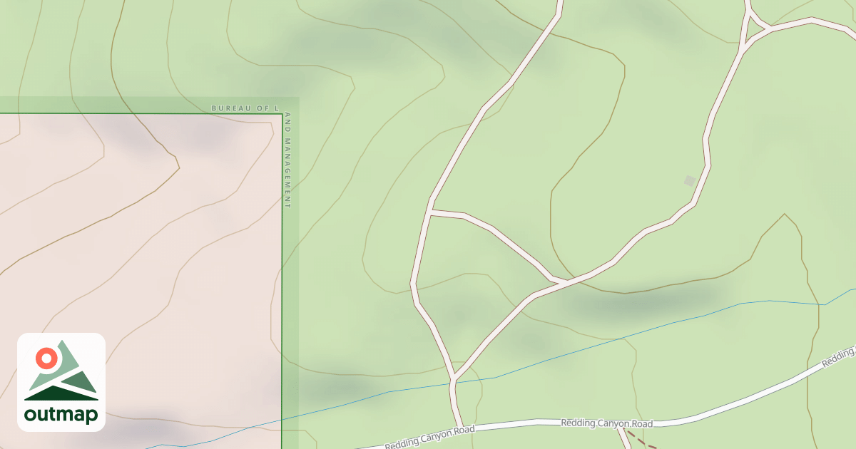 Map of BLM National GTLF Public Motorized Roads 7bf10217-af67-4a99-b997-ae407316dbc5