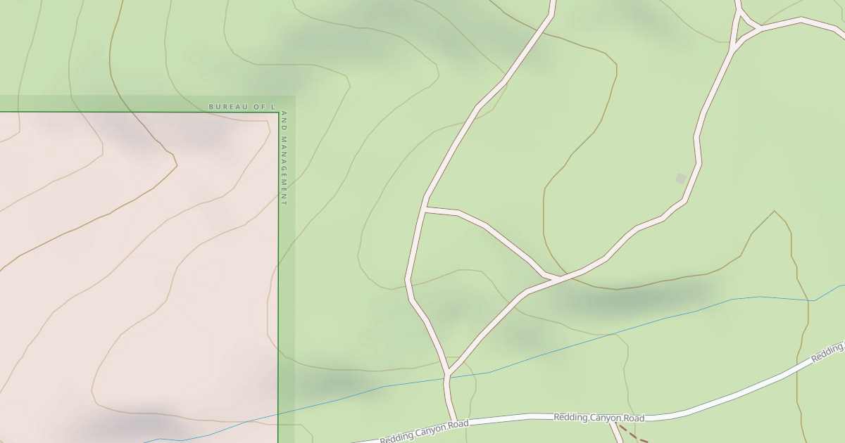 Map preview of BLM National GTLF Public Motorized Roads 7bf10217-af67-4a99-b997-ae407316dbc5