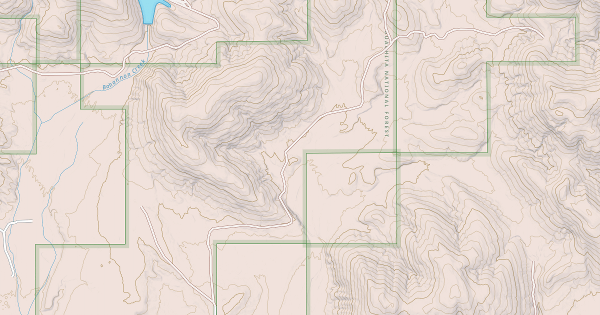 Map preview of WOODS CREEK
