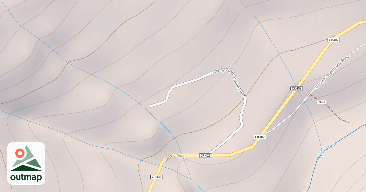 Map of DENNY GS