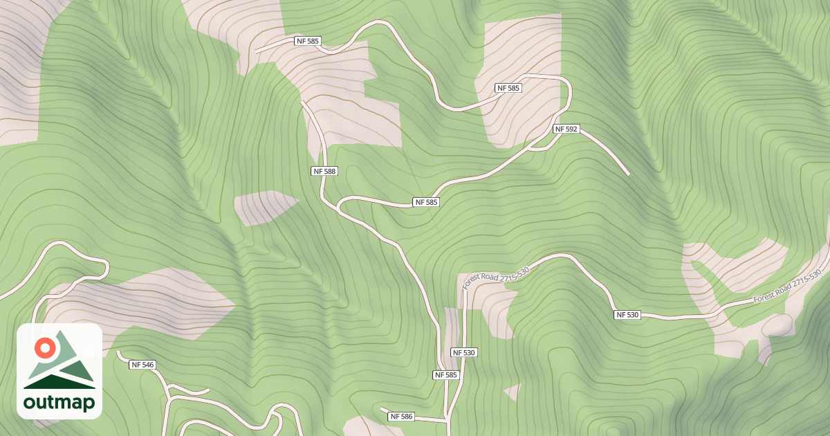 Map of CALFHEAD T.S.