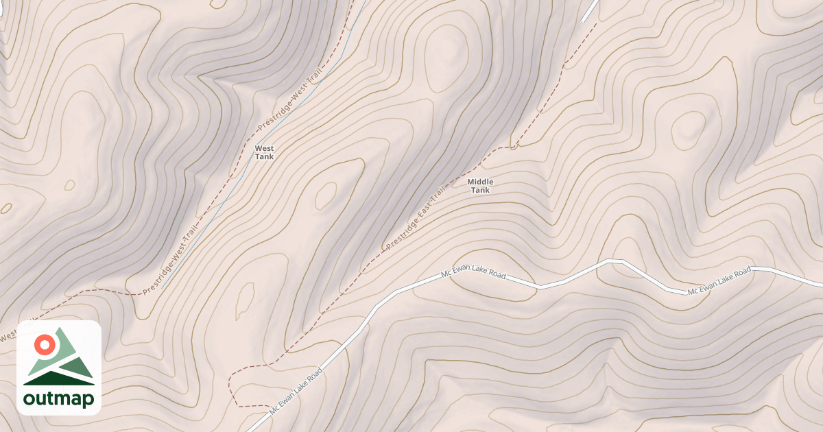 Map of PRESTRIDGE E.