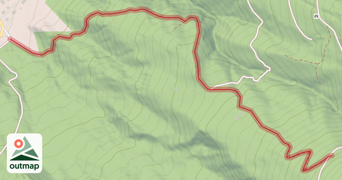 Map of Chemin Rural de Moret à Lapia