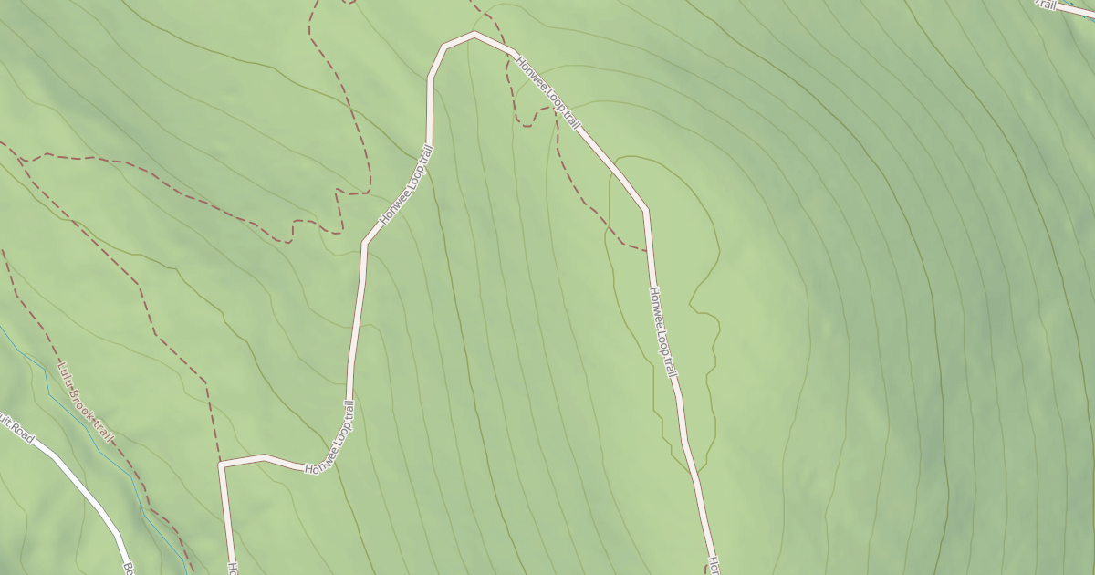 Map preview of Honwee Loop Trail