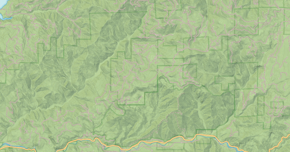 Map preview of MOOSE MOUNTAIN RD