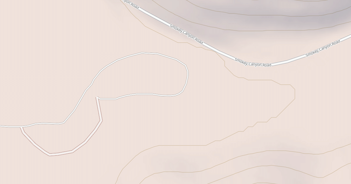 Map preview of DIAMOND CRK. CG SPUR C