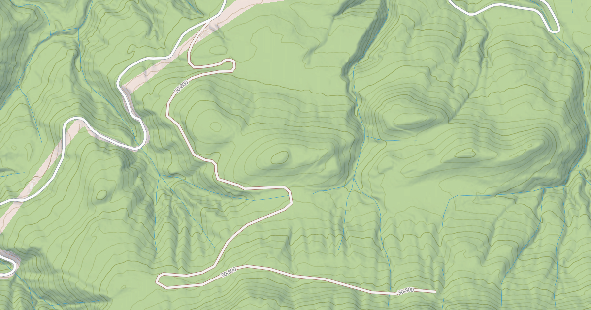 Map preview of USFS National Forest System Roads {4129C013-70C1-4D5B-A6BA-AA9B3C52F22A}