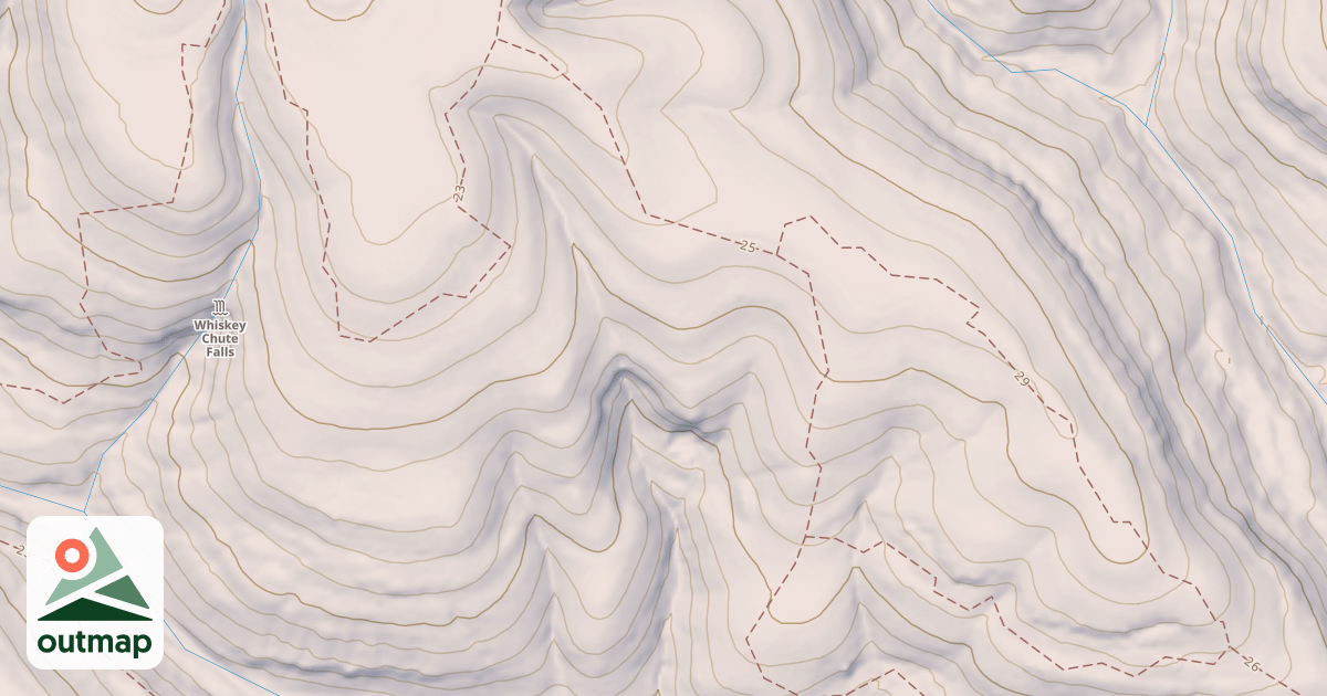 Map of Brock Creek #25