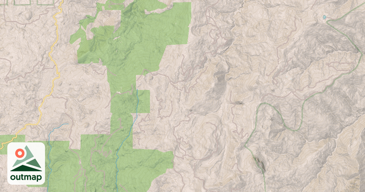 Map of HUNTER CREEK