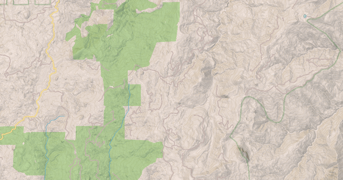 Map preview of HUNTER CREEK