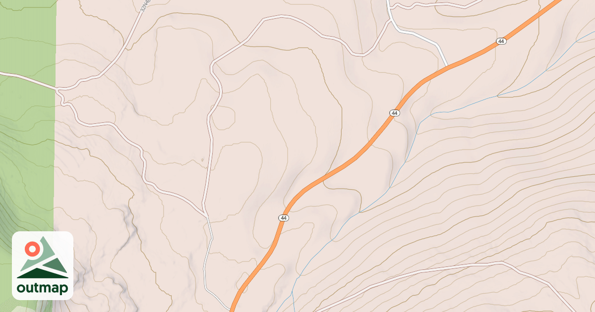 Map of EAST RED